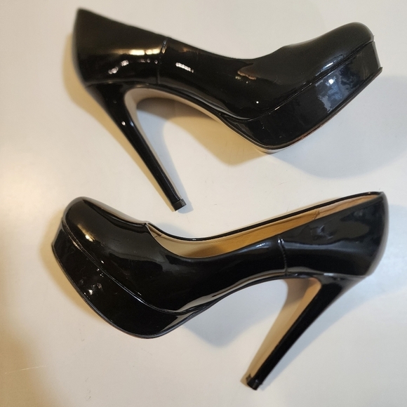 Chinise Laundry Black Patent Heels stiletto size 7 - Picture 9 of 12